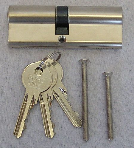Vložka 40+45 EP nikl-3x prodloužený klíč