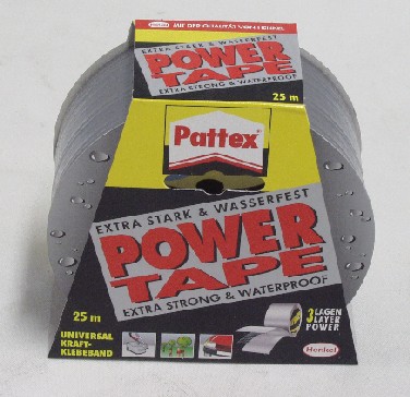 Páska PowerTape 50x25 stříbrná
