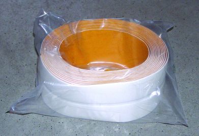 Těsnění za vanu samolepící PVC 5,5 cm/4 m-bílé