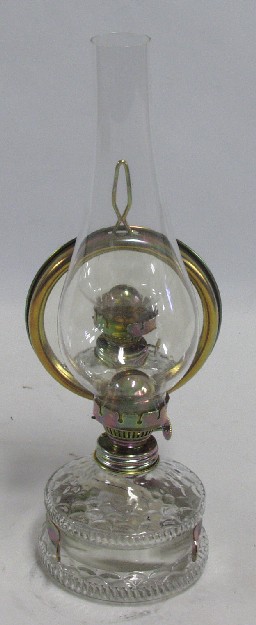 Lampa petrolejová zrcadlová 35,3 cm s cylindrem 147/11" Mars typ 0063