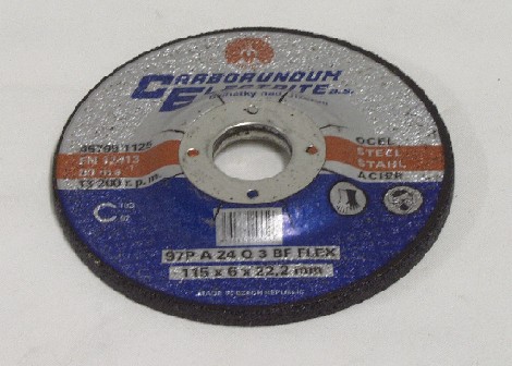 Kotouč brusný 115x6x22,2 mm na ocel Carbo Silver